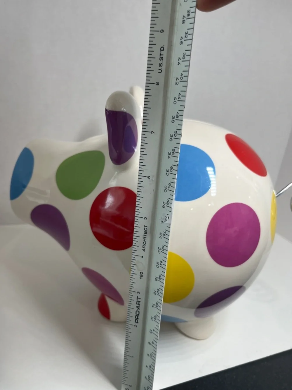 NEW SALT & PEPPER OINK PIGGY BANK POLKA DOT MONEY BOX